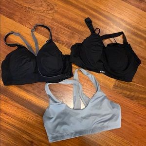 Lot of 3 VSX Sport Bras